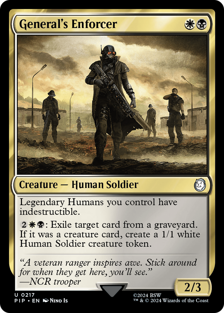 General's Enforcer [Fallout] | Eastridge Sports Cards & Games