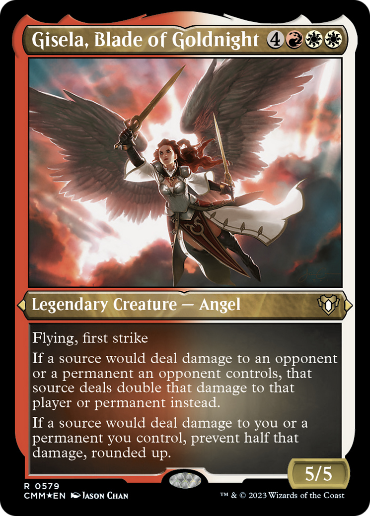 Gisela, Blade of Goldnight (Foil Etched) [Commander Masters] | Eastridge Sports Cards & Games