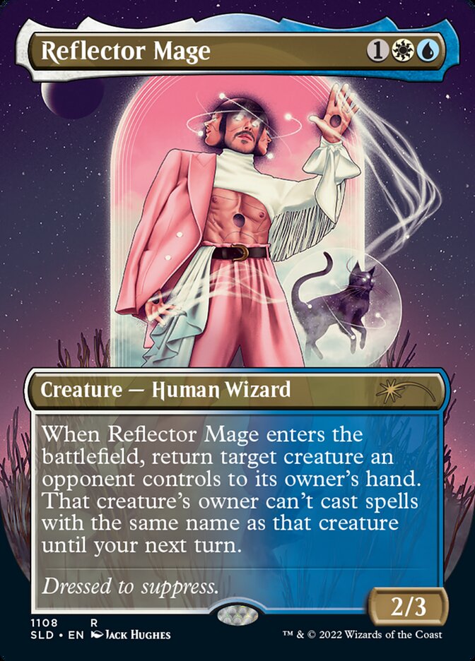 Reflector Mage (Borderless) [Secret Lair Drop Series] | Eastridge Sports Cards & Games