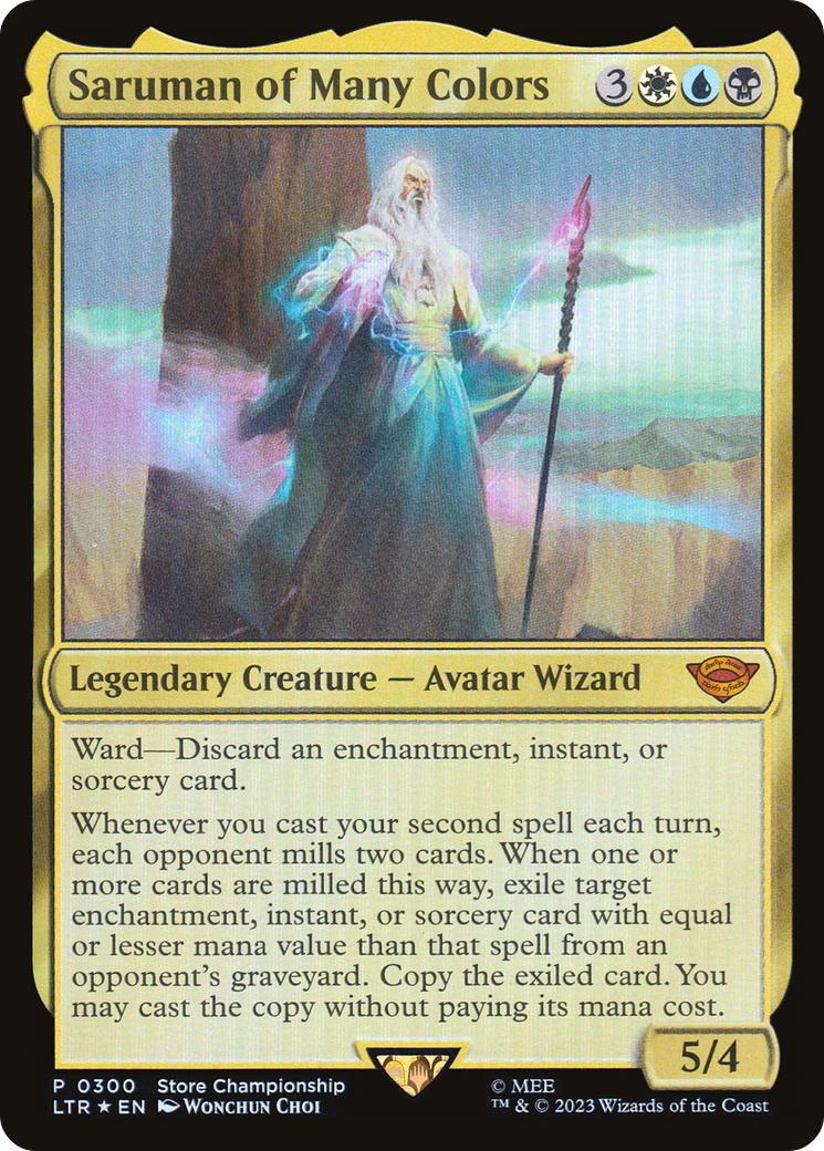 Saruman of Many Colors (Winner) [Store Championships 2023] | Eastridge Sports Cards & Games