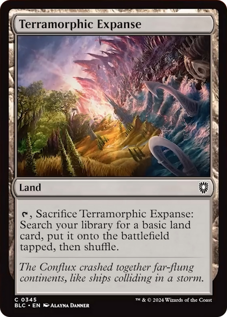 Terramorphic Expanse [Bloomburrow Commander] | Eastridge Sports Cards & Games