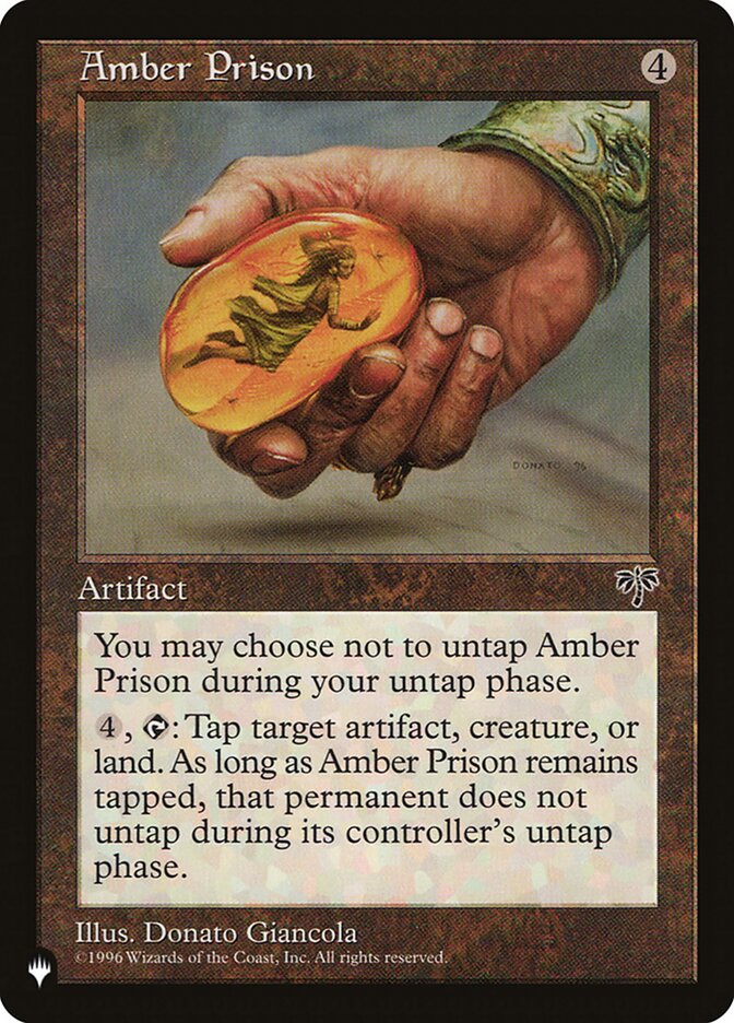 Amber Prison [The List] | Eastridge Sports Cards & Games