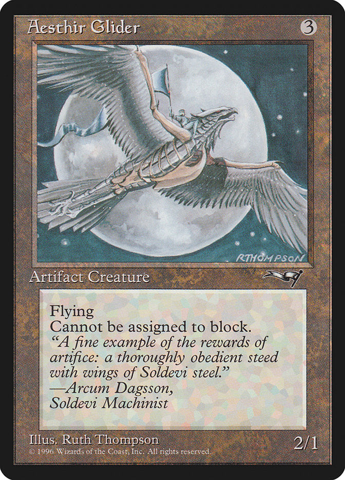 Aesthir Glider (Solo Rider) [Alliances] | Eastridge Sports Cards & Games