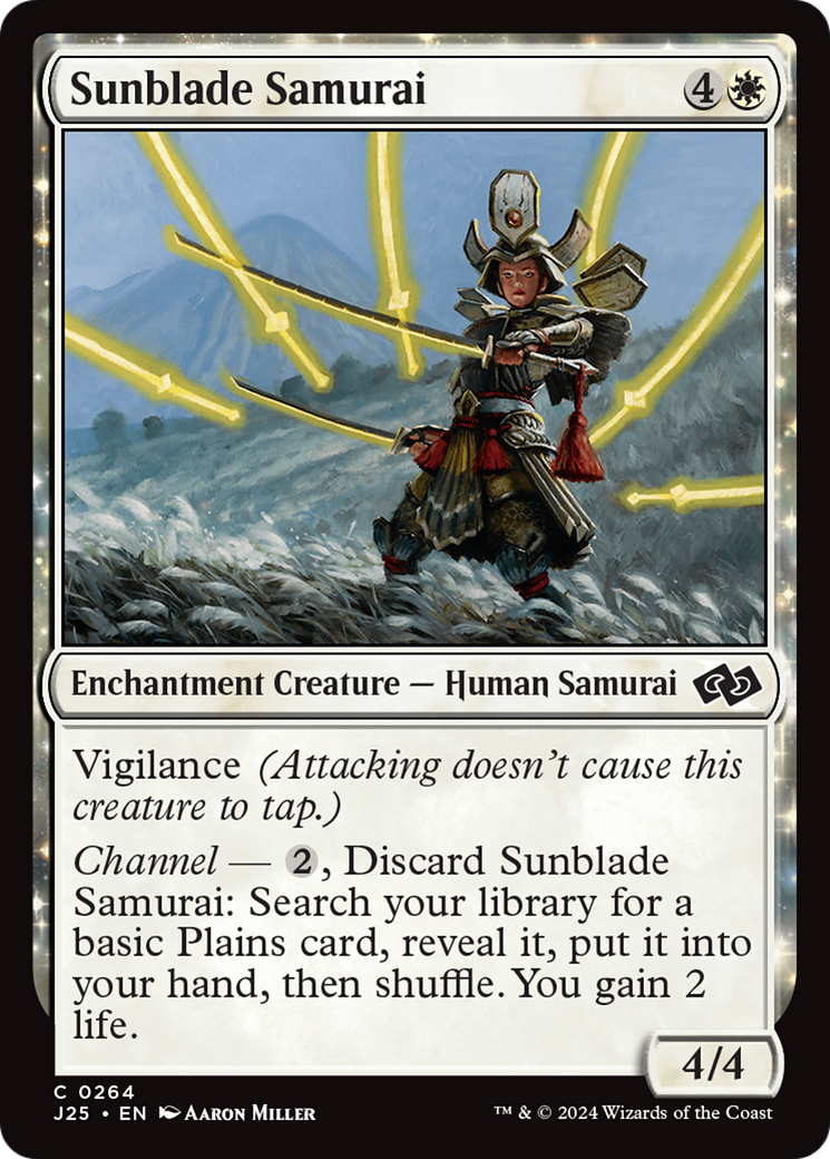 Sunblade Samurai [Foundations Jumpstart] | Eastridge Sports Cards & Games