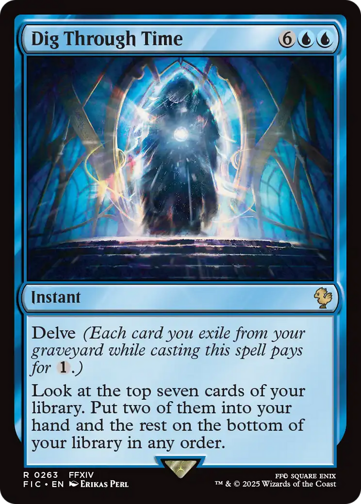 Dig Through Time [FINAL FANTASY Commander] | Eastridge Sports Cards & Games