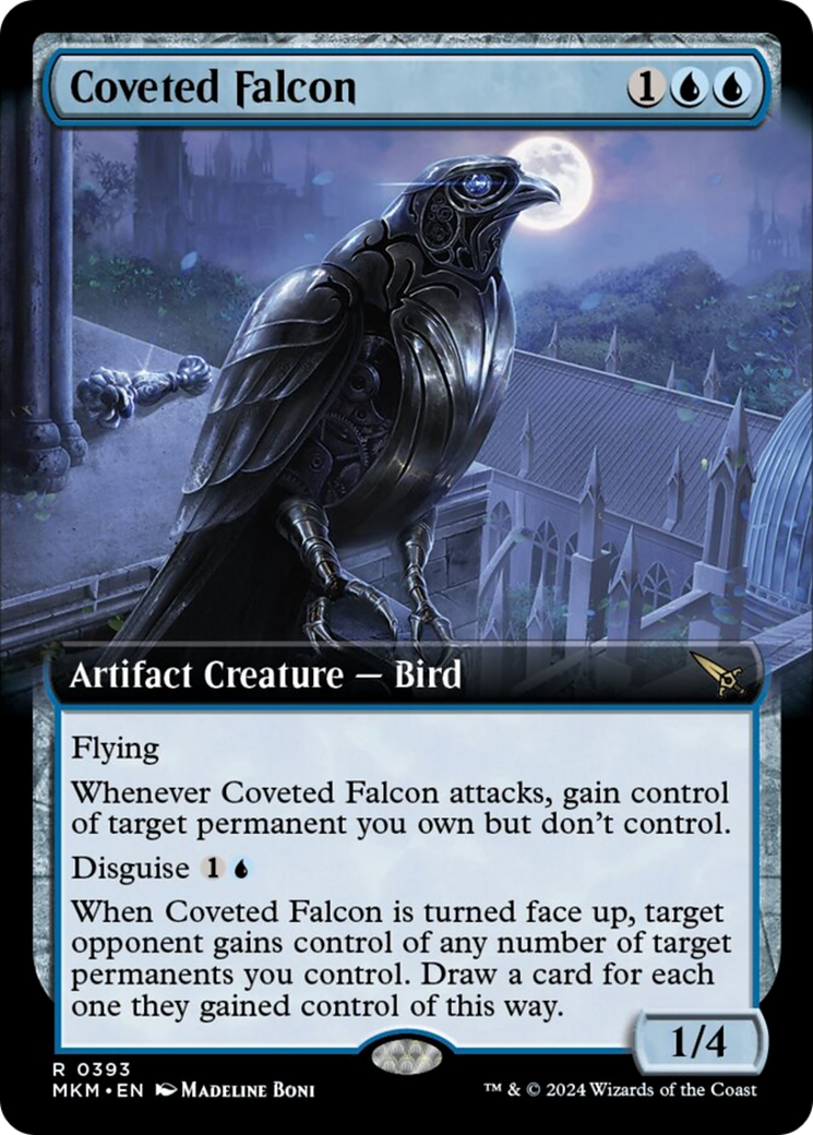 Coveted Falcon (Extended Art) [Murders at Karlov Manor] | Eastridge Sports Cards & Games