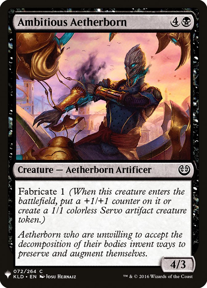 Ambitious Aetherborn [Mystery Booster] | Eastridge Sports Cards & Games