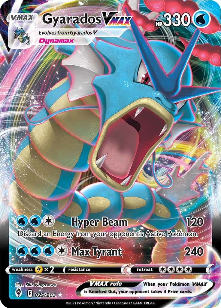 Gyarados VMAX (029/203) [Sword & Shield: Evolving Skies] | Eastridge Sports Cards & Games