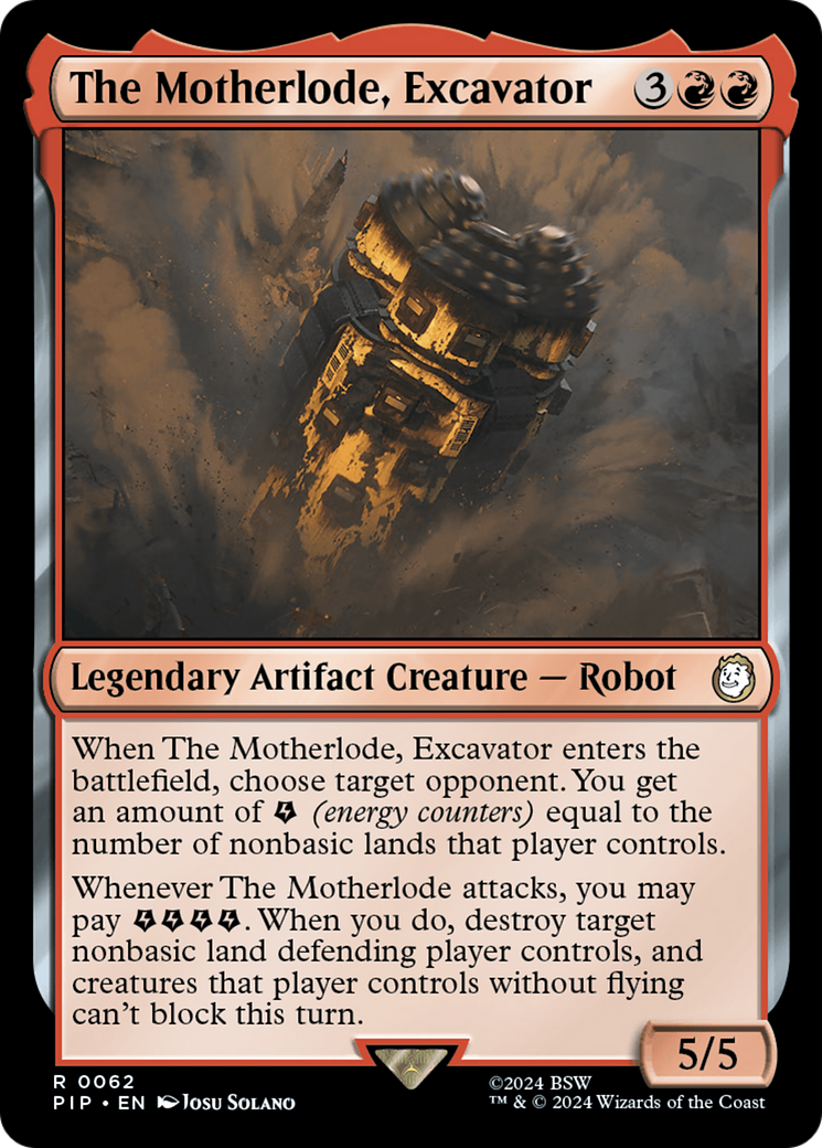 The Motherlode, Excavator [Fallout] | Eastridge Sports Cards & Games