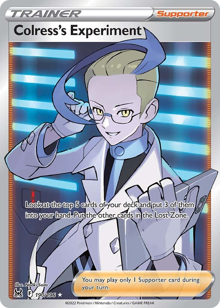 Colress's Experiment (190/196) [Sword & Shield: Lost Origin] | Eastridge Sports Cards & Games