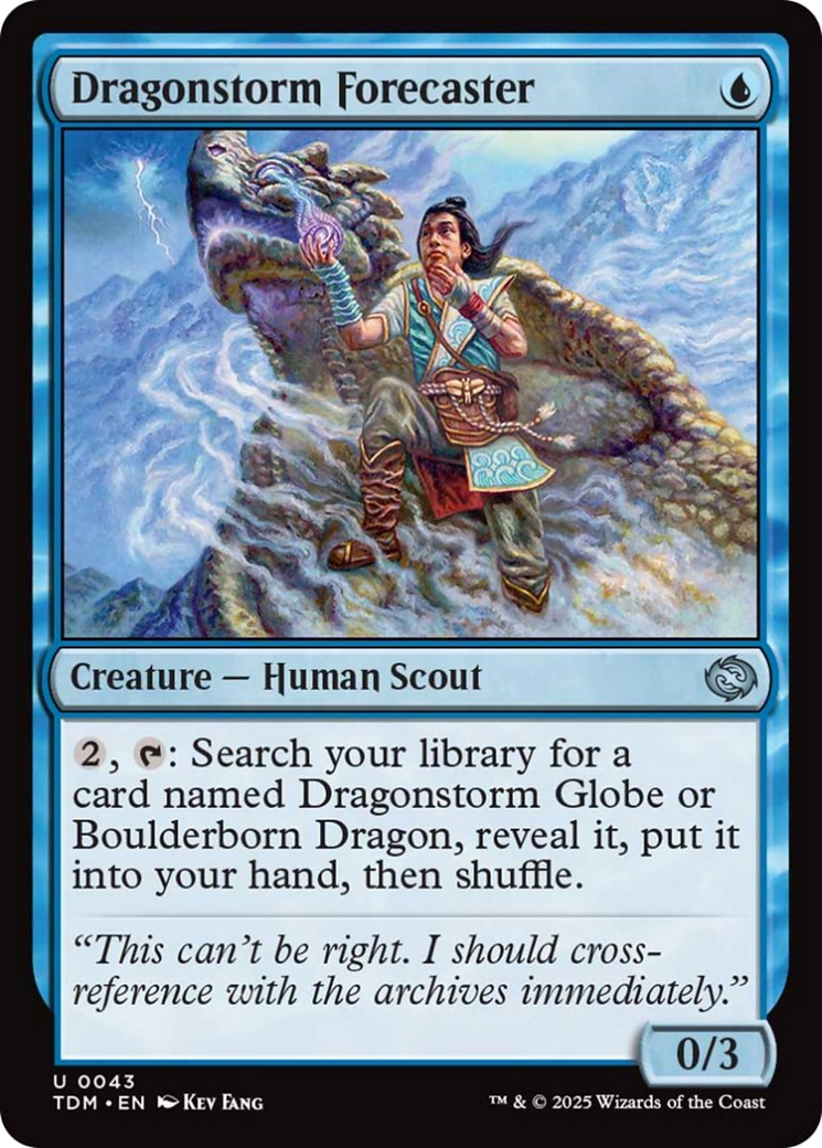 Dragonstorm Forecaster [Tarkir: Dragonstorm] | Eastridge Sports Cards & Games