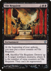 Vile Requiem [The List] | Eastridge Sports Cards & Games