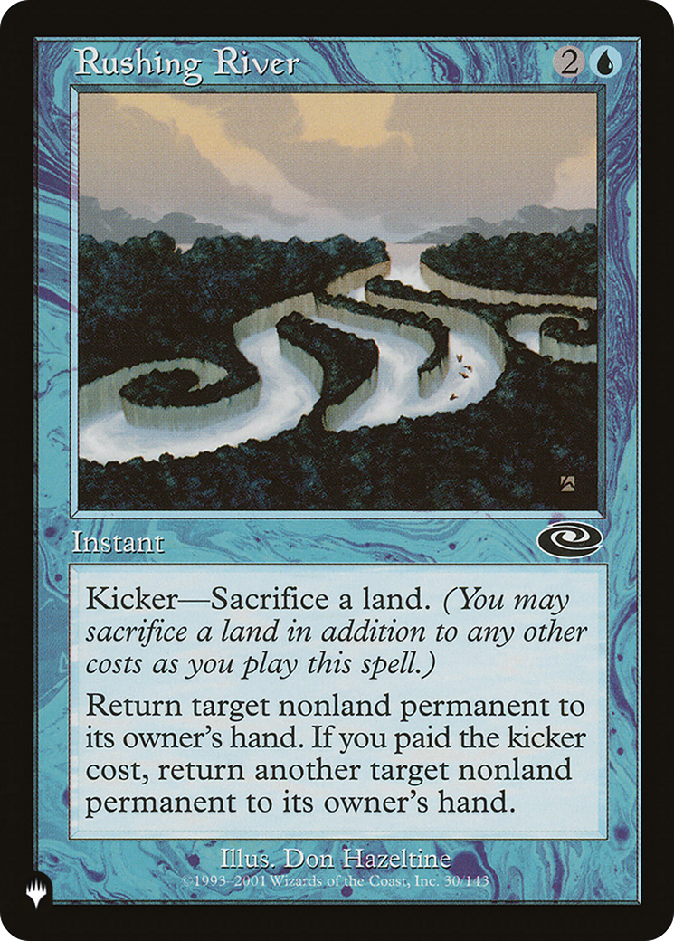 Rushing River [The List] | Eastridge Sports Cards & Games