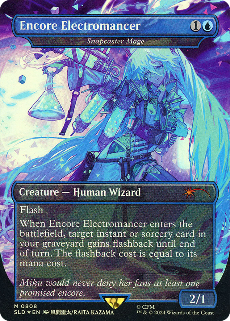 Encore Electromancer - Snapcaster Mage [Secret Lair Drop Series] | Eastridge Sports Cards & Games