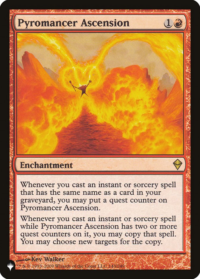 Pyromancer Ascension [The List] | Eastridge Sports Cards & Games