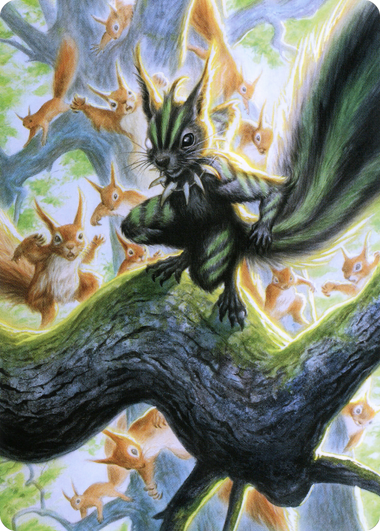 Chatterfang, Squirrel General Art Card (67) [Modern Horizons 2 Art Series] | Eastridge Sports Cards & Games