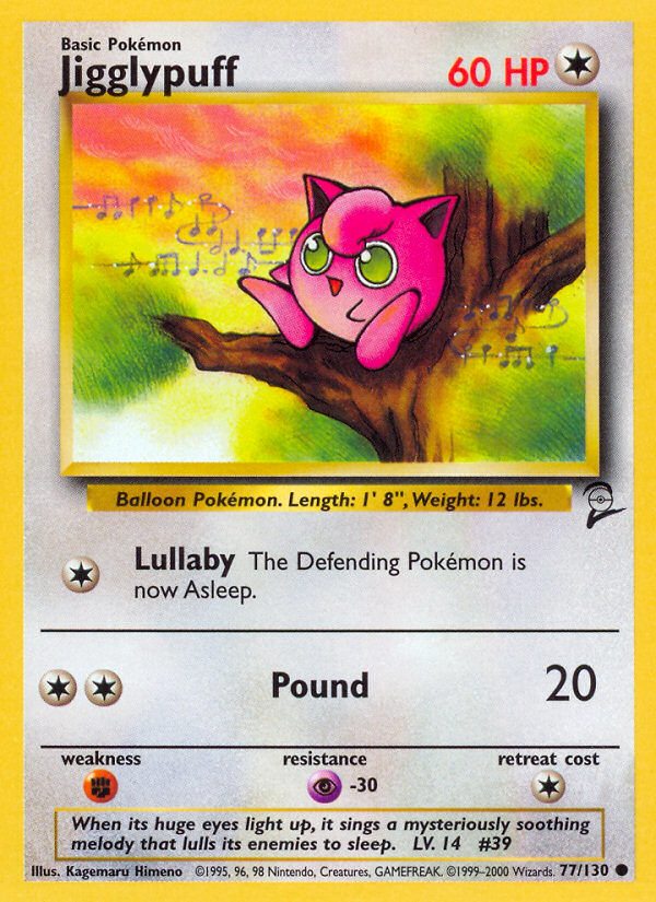 Jigglypuff (77/130) [Base Set 2] | Eastridge Sports Cards & Games