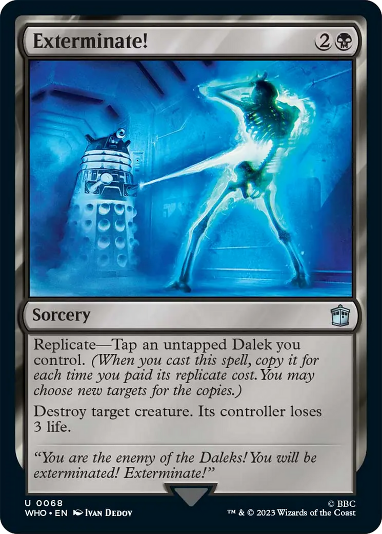 Exterminate! [Doctor Who] | Eastridge Sports Cards & Games