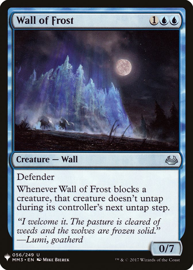 Wall of Frost [Mystery Booster] | Eastridge Sports Cards & Games