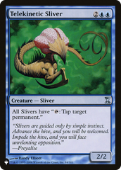 Telekinetic Sliver [The List Reprints] | Eastridge Sports Cards & Games