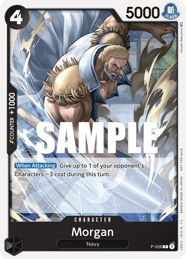 Morgan (Pirates Party Vol. 2) [One Piece Promotion Cards] | Eastridge Sports Cards & Games