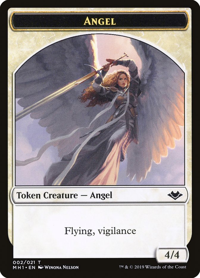 Angel Token [Modern Horizons Tokens] | Eastridge Sports Cards & Games