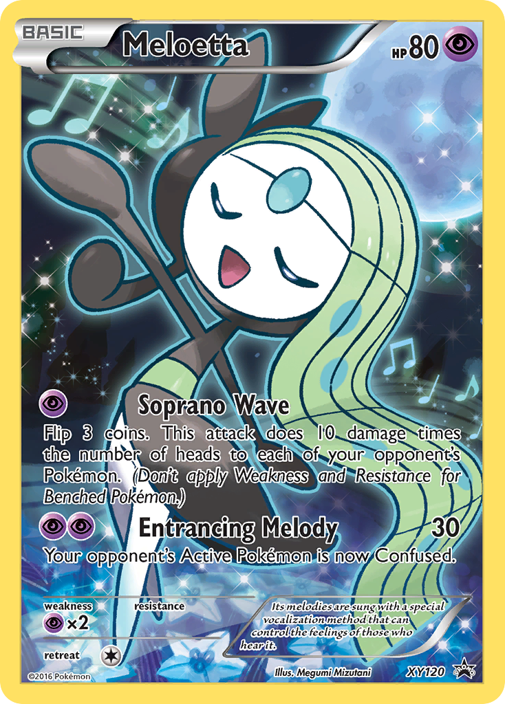 Meloetta (XY120) [XY: Black Star Promos] | Eastridge Sports Cards & Games