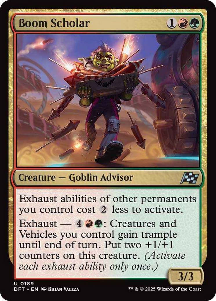 Boom Scholar [Aetherdrift] | Eastridge Sports Cards & Games