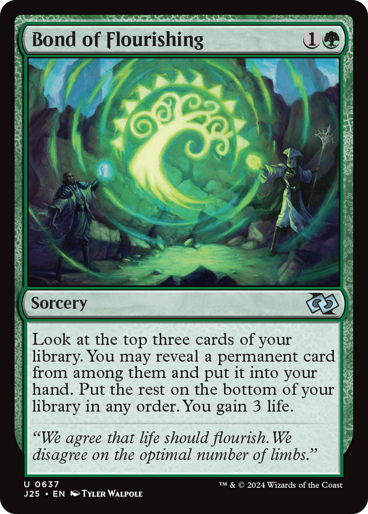 Bond of Flourishing [Foundations Jumpstart] | Eastridge Sports Cards & Games