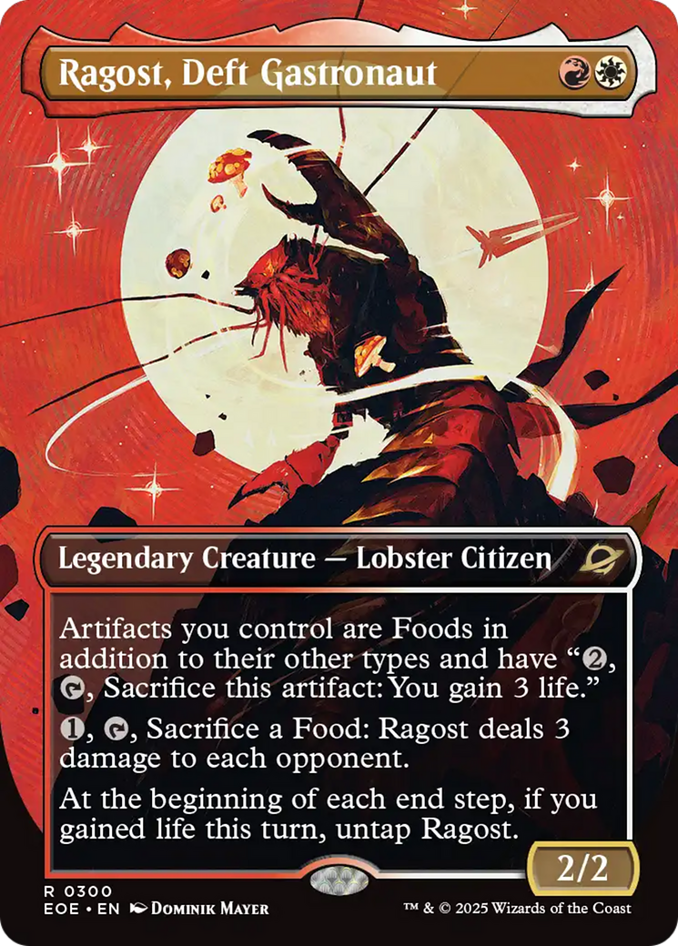 Ragost, Deft Gastronaut (Borderless) [Edge of Eternities] | Eastridge Sports Cards & Games