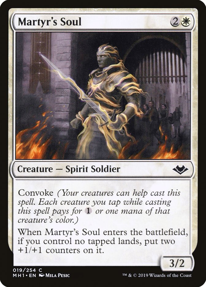 Martyr's Soul [Modern Horizons] | Eastridge Sports Cards & Games