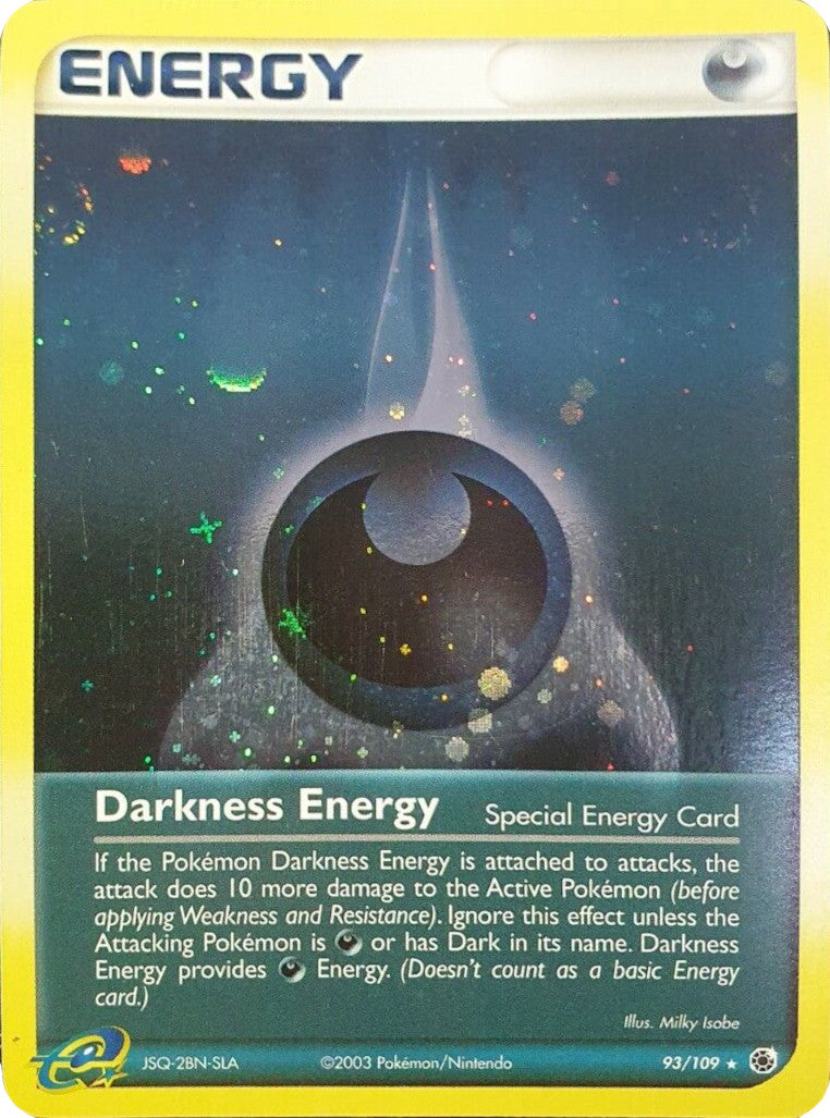 Darkness Energy (93/109) (Cosmos Holo) [EX: Ruby & Sapphire] | Eastridge Sports Cards & Games