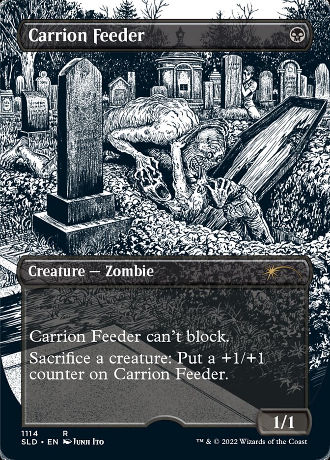 Carrion Feeder (Borderless Etched Foil) [Secret Lair Drop Series] | Eastridge Sports Cards & Games