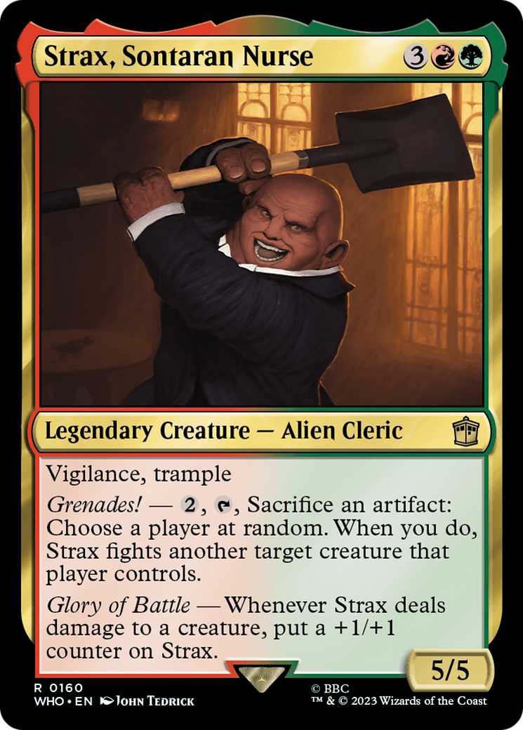 Strax, Sontaran Nurse [Doctor Who] | Eastridge Sports Cards & Games