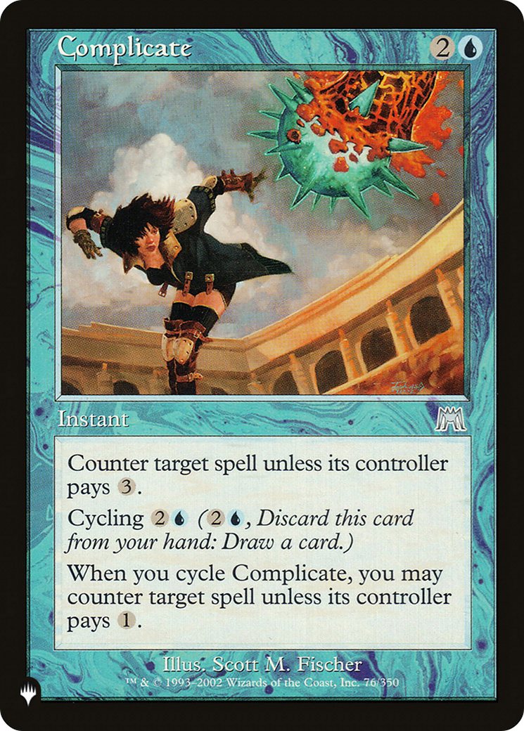 Complicate [The List] | Eastridge Sports Cards & Games