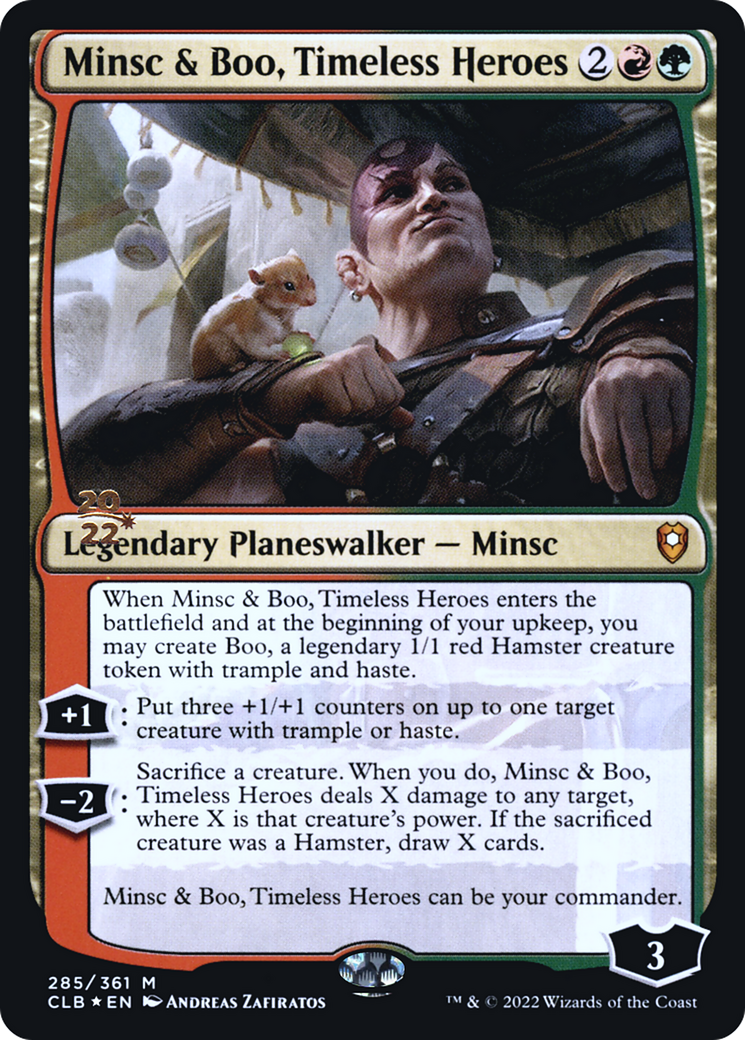 Minsc & Boo, Timeless Heroes (Promo Pack) [The Lost Caverns of Ixalan Promos] | Eastridge Sports Cards & Games