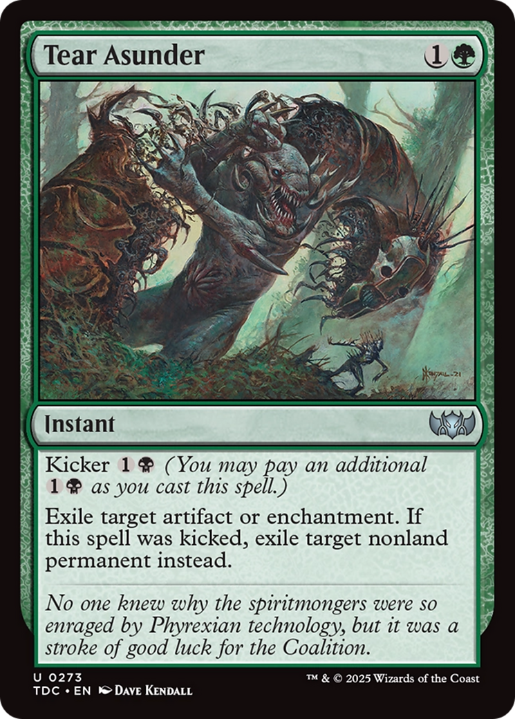 Tear Asunder [Tarkir: Dragonstorm Commander] | Eastridge Sports Cards & Games