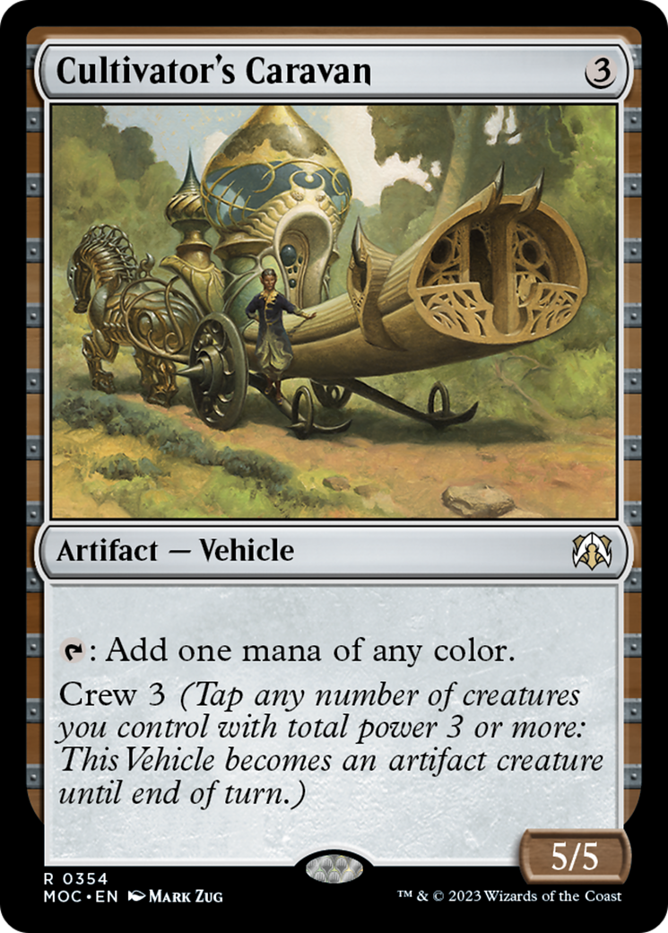 Cultivator's Caravan [March of the Machine Commander] | Eastridge Sports Cards & Games