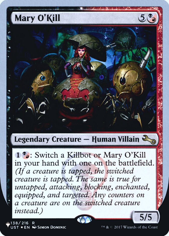 Mary O'Kill (Unfinity Foil Edition) [The List] | Eastridge Sports Cards & Games