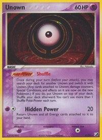 Unown (O) (O/28) [EX: Unseen Forces] | Eastridge Sports Cards & Games