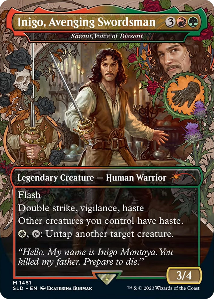 Inigo, Avenging Swordsman - Samut, Voice of Dissent [Secret Lair Drop Series] | Eastridge Sports Cards & Games