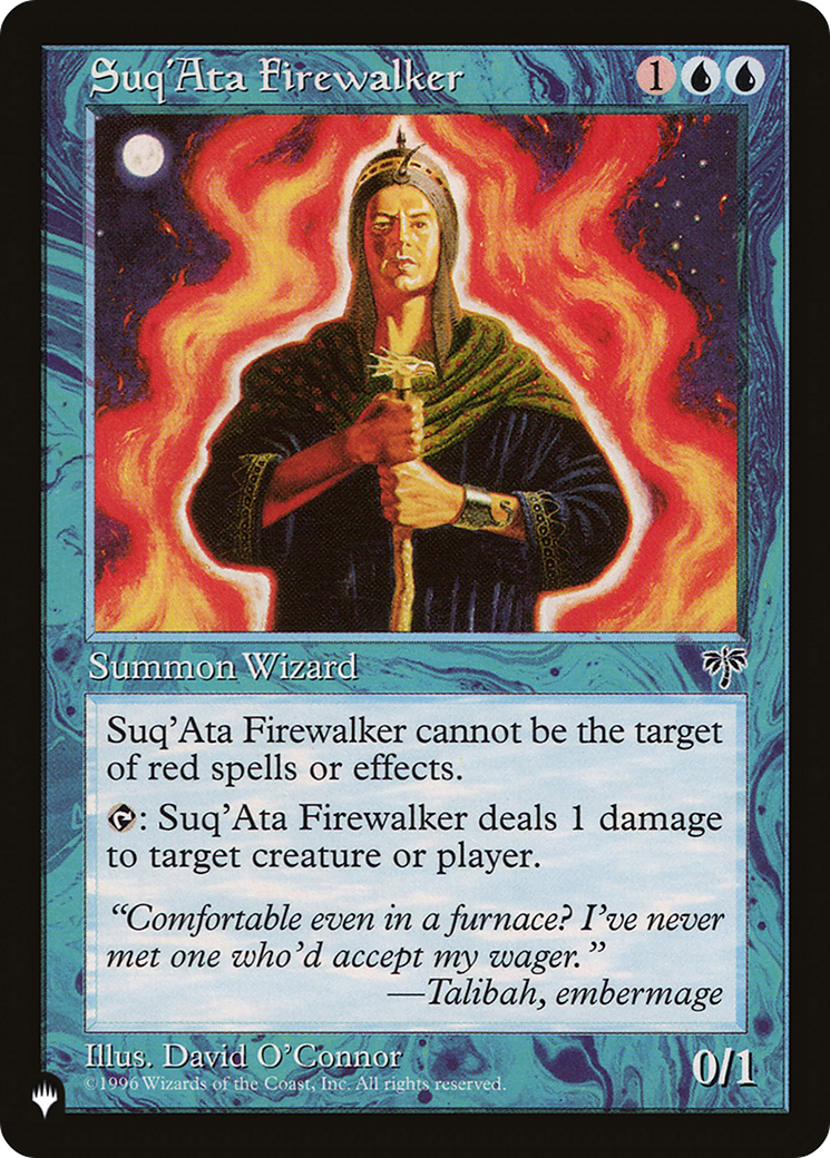 Suq'Ata Firewalker [The List] | Eastridge Sports Cards & Games