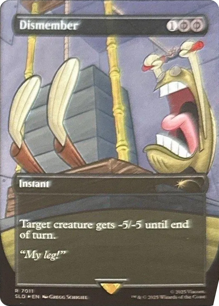 Dismember (7011) (Rainbow Foil) [Secret Lair Drop Series] | Eastridge Sports Cards & Games