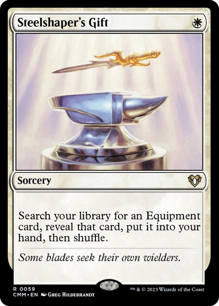 Steelshaper's Gift [Commander Masters] | Eastridge Sports Cards & Games