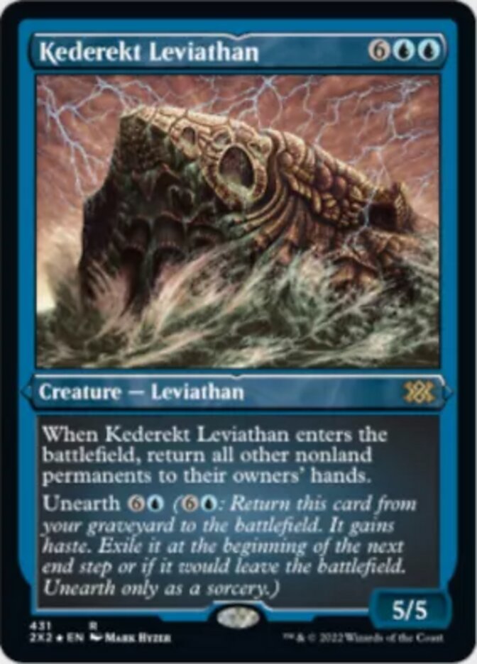 Kederekt Leviathan (Foil Etched) [Double Masters 2022] | Eastridge Sports Cards & Games