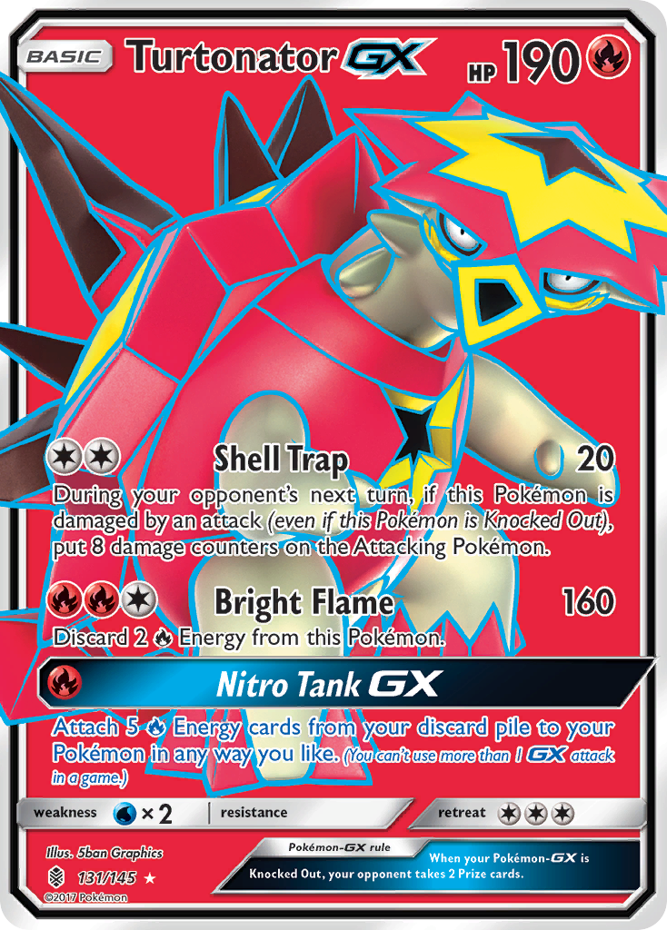 Turtonator GX (131/145) [Sun & Moon: Guardians Rising] | Eastridge Sports Cards & Games