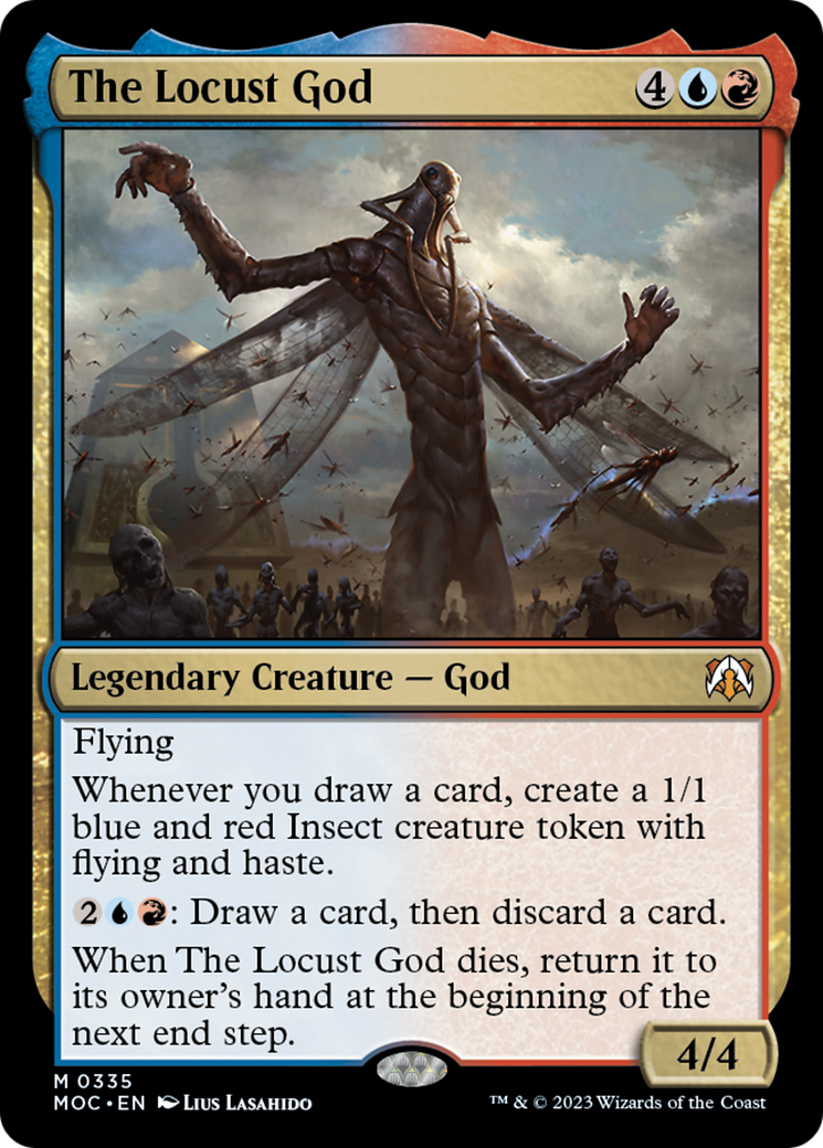 The Locust God [March of the Machine Commander] | Eastridge Sports Cards & Games