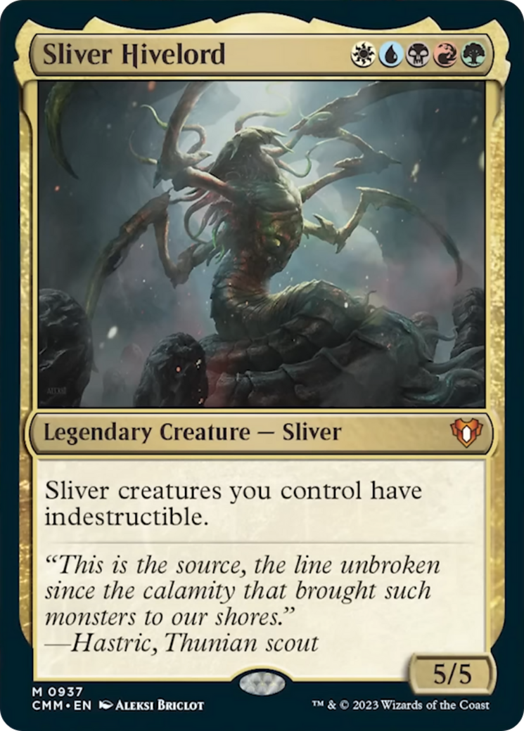 Sliver Hivelord [Commander Masters] | Eastridge Sports Cards & Games