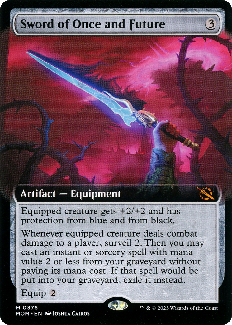 Sword of Once and Future (Extended Art) [March of the Machine] | Eastridge Sports Cards & Games