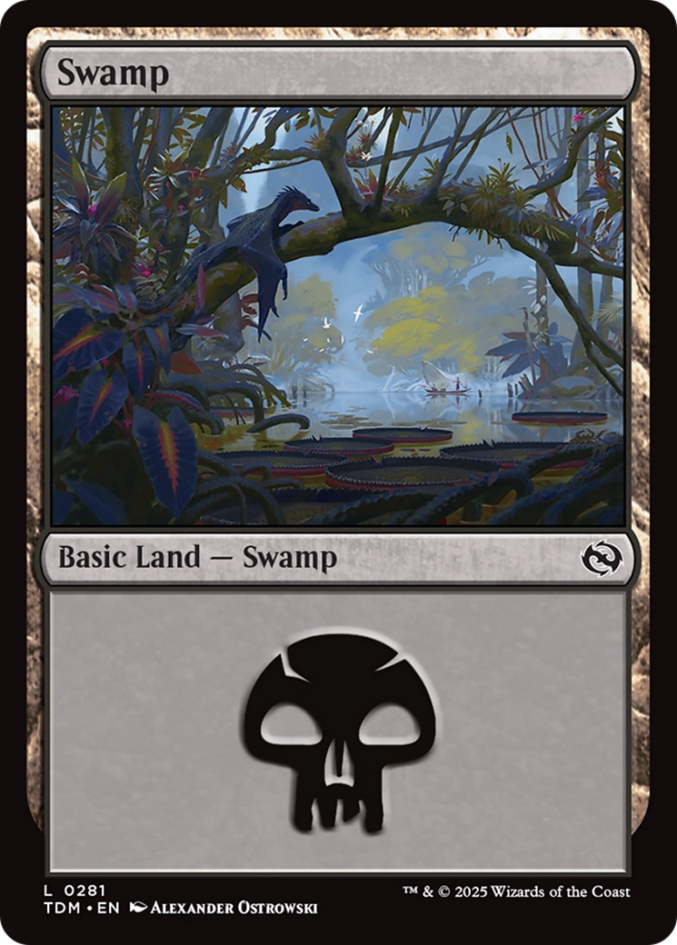 Swamp (0281) [Tarkir: Dragonstorm] | Eastridge Sports Cards & Games